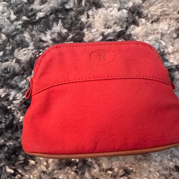 Authentic Hermès Mini Toile Bolide Case pouch - Picture 10 of 13